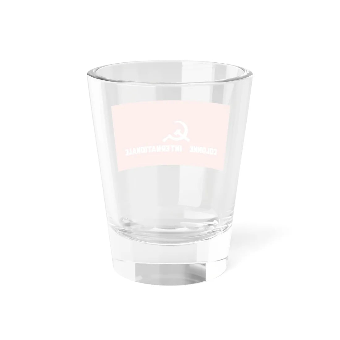 Flag of the POUM Colonne Internationale (Spain) Shot Glass 1.5oz - Go Mug Yourself