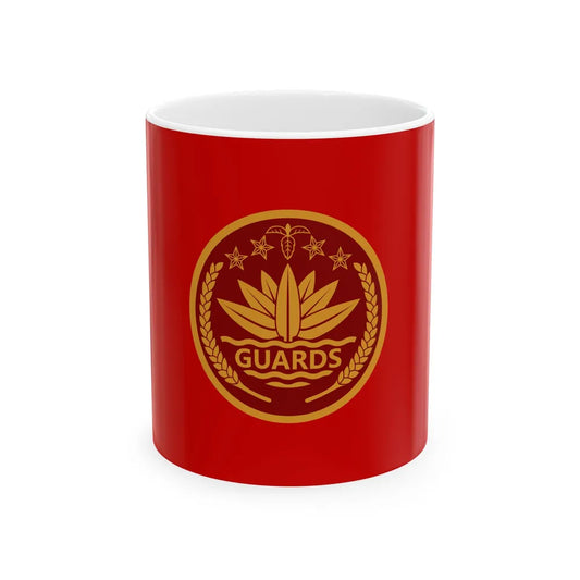 Flag of the President Guard Regiment PGR (Bangladesh) White Coffee Mug 11oz - Go Mug Yourself
