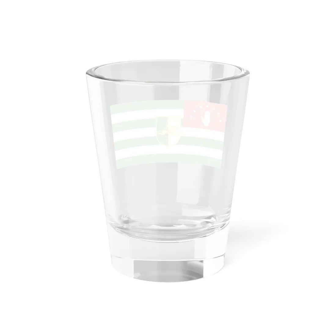 Flag of the President of Abkhazia Shot Glass 1.5oz - Go Mug Yourself