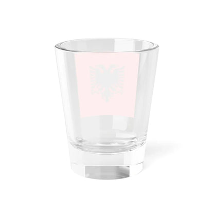 Flag of the President of Albania 2002 to 2014 - Shot Glass 1.5oz - Go Mug Yourself