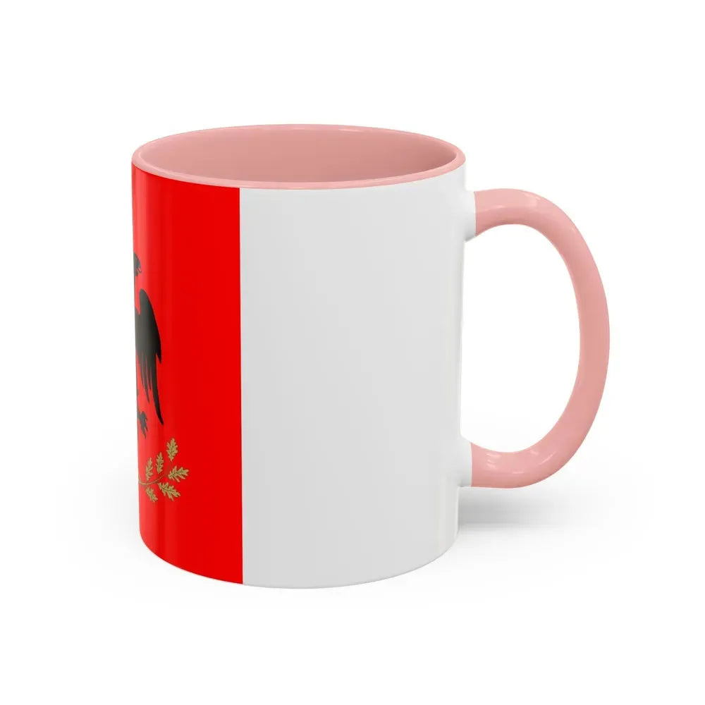 Flag of the President of Albania - Accent Coffee Mug - Go Mug Yourself