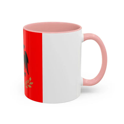 Flag of the President of Albania - Accent Coffee Mug - Go Mug Yourself
