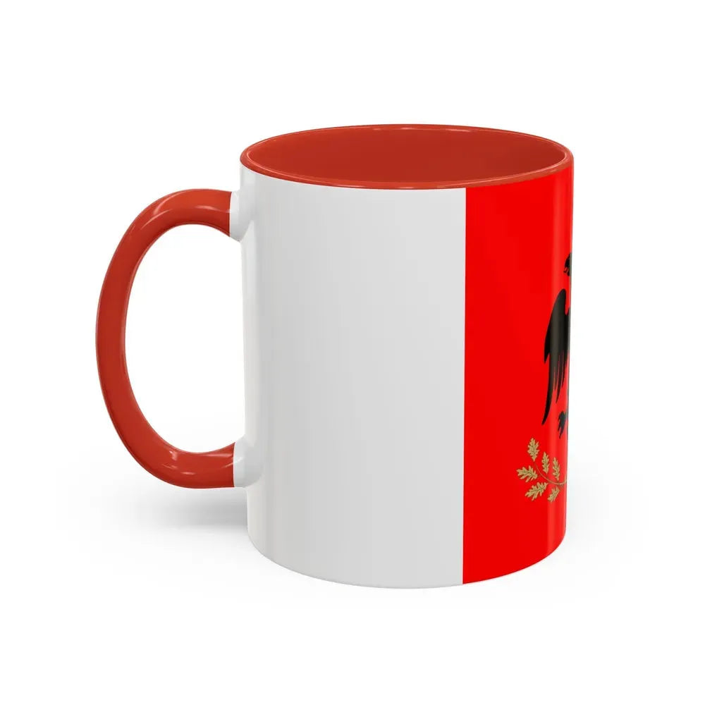 Flag of the President of Albania - Accent Coffee Mug - Go Mug Yourself