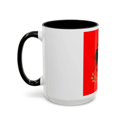 Flag of the President of Albania - Accent Coffee Mug - Go Mug Yourself