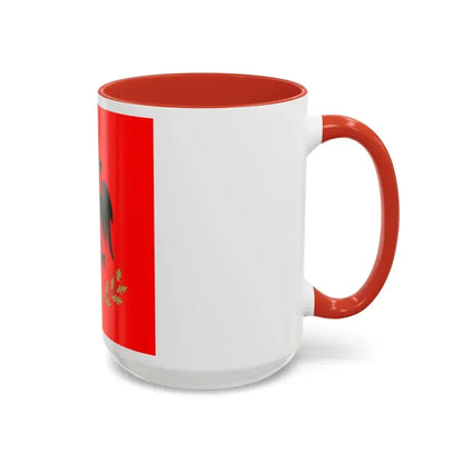 Flag of the President of Albania - Accent Coffee Mug - Go Mug Yourself