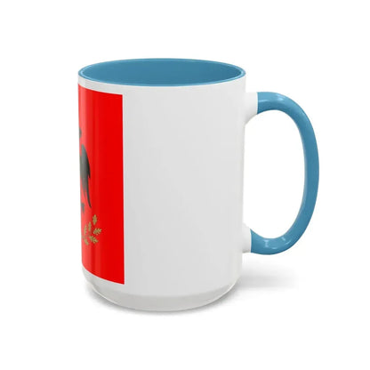 Flag of the President of Albania - Accent Coffee Mug - Go Mug Yourself