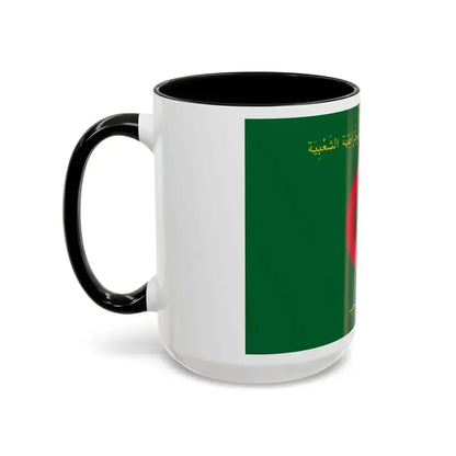 Flag of the President of Algeria - Accent Coffee Mug - Go Mug Yourself