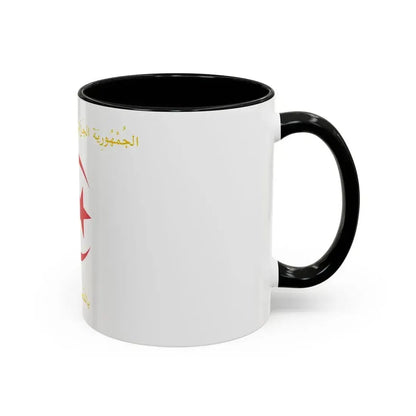 Flag of the President of Algeria - Accent Coffee Mug - Go Mug Yourself