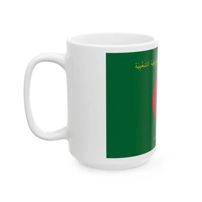 Flag of the President of Algeria (Algeria) White Coffee Mug - Go Mug Yourself