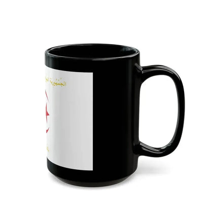 Flag of the President of Algeria - Black Coffee Mug - Go Mug Yourself