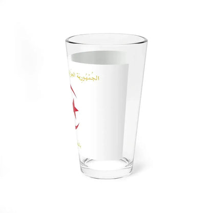 Flag of the President of Algeria - Pint Glass 16oz - Go Mug Yourself