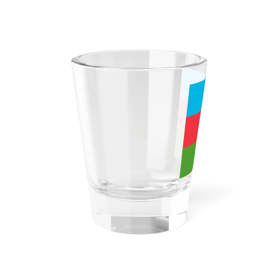 Flag of the President of Azerbaijan (Azerbaijan) Shot Glass 1.5oz - Go Mug Yourself