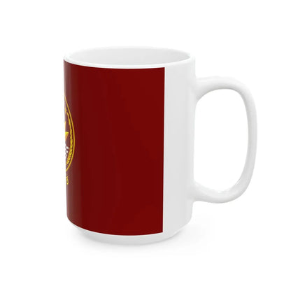 Flag of the President of Bangladesh (Bangladesh) White Coffee Mug - Go Mug Yourself