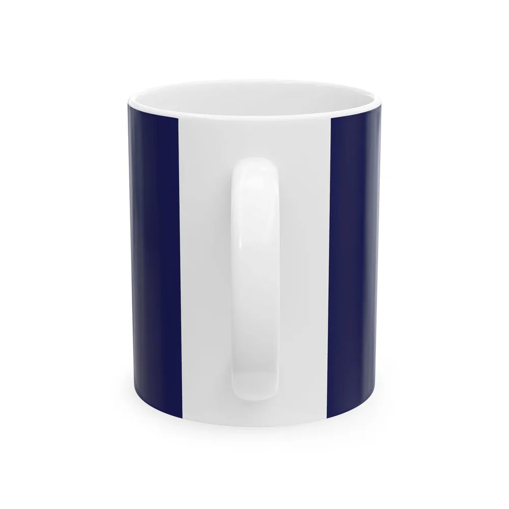 Flag of the President of Barbados (Barbados) White Coffee Mug - Go Mug Yourself