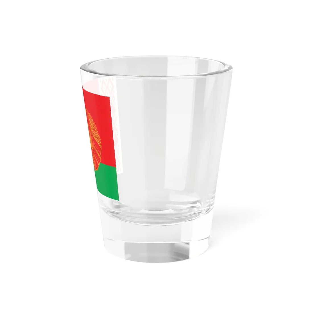 Flag of the President of Belarus 1997-2012 (Belarus) Shot Glass 1.5oz - Go Mug Yourself