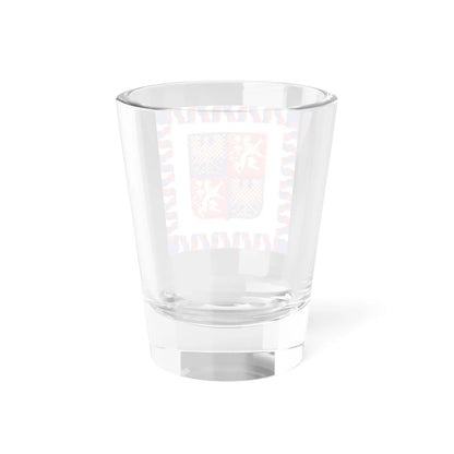 Flag of the President of Bohemia and Moravia 1939-1945 (Czech Republic) Shot Glass 1.5oz - Go Mug Yourself