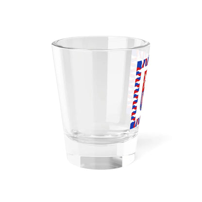 Flag of the President of Bohemia and Moravia 1939-1945 (Czech Republic) Shot Glass 1.5oz - Go Mug Yourself