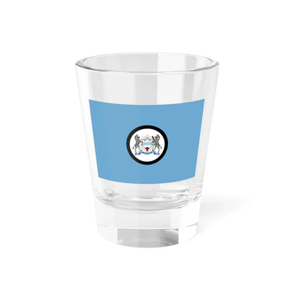 Flag of the President of Botswana (Botswana) Shot Glass 1.5oz 1.5oz - Go Mug Yourself