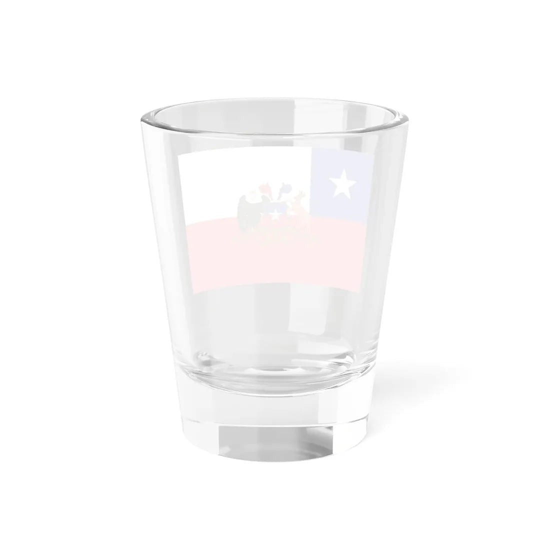 Flag of the President of Chile 1854-1920 (Chile) Shot Glass 1.5oz - Go Mug Yourself