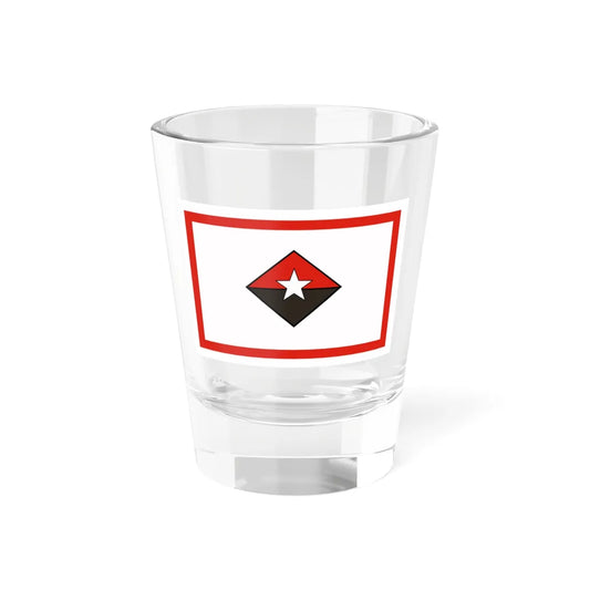 Flag of the President of Cuba Commander-in-Chief (Cuba) Shot Glass 1.5oz 1.5oz - Go Mug Yourself