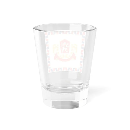 Flag of the President of Czechoslovakia 1960-1990 (Czech Republic) Shot Glass 1.5oz - Go Mug Yourself