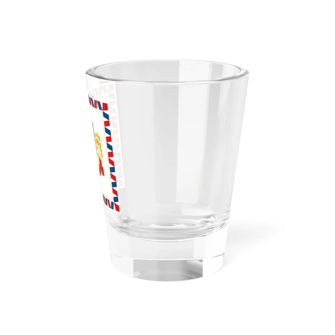 Flag of the President of Czechoslovakia 1960-1990 (Czech Republic) Shot Glass 1.5oz - Go Mug Yourself