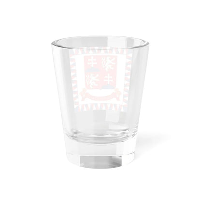 Flag of the President of Czechoslovakia 1990-1992 (Czech Republic) Shot Glass 1.5oz - Go Mug Yourself