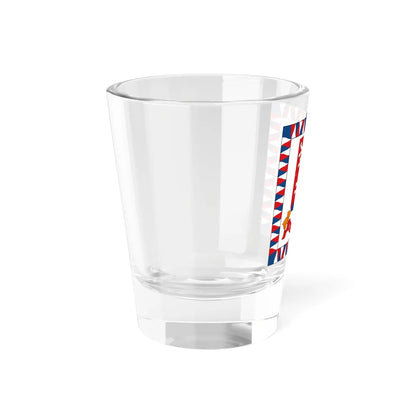 Flag of the President of Czechoslovakia 1990-1992 (Czech Republic) Shot Glass 1.5oz - Go Mug Yourself