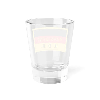 Flag of the President of East Germany 1949-1950 (Germany) Shot Glass 1.5oz - Go Mug Yourself