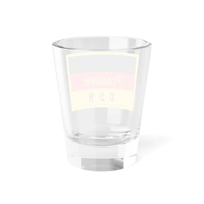 Flag of the President of East Germany 1950-1951 (Germany) Shot Glass 1.5oz - Go Mug Yourself