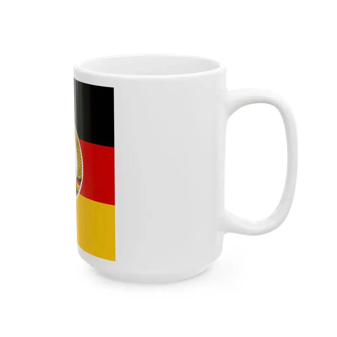 Flag of the President of East Germany 1953-1955 (Germany) White Coffee Mug - Go Mug Yourself