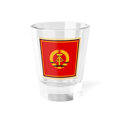 Flag of the President of East Germany 1955-1960 (Germany) Shot Glass 1.5oz 1.5oz - Go Mug Yourself