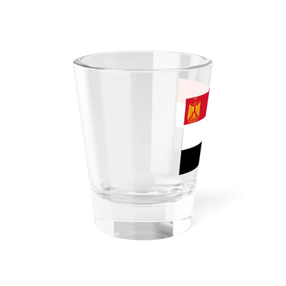 Flag of the President of Egypt Coat of arms variant (Egypt) Shot Glass 1.5oz - Go Mug Yourself