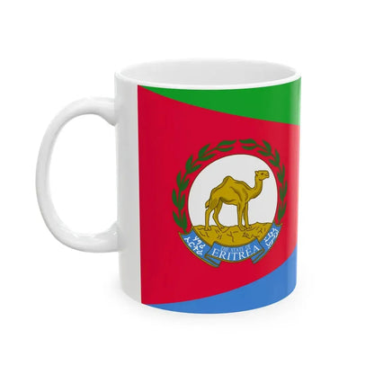 Flag of the President of Eritrea (Eritrea) White Coffee Mug - Go Mug Yourself