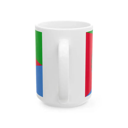 Flag of the President of Eritrea (Eritrea) White Coffee Mug - Go Mug Yourself