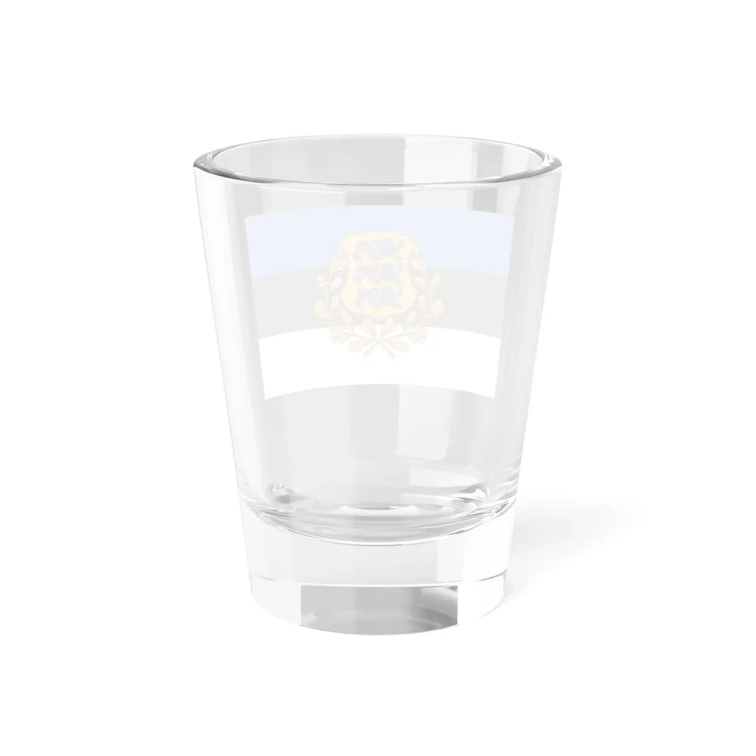 Flag of the President of Estonia (Estonia) Shot Glass 1.5oz - Go Mug Yourself
