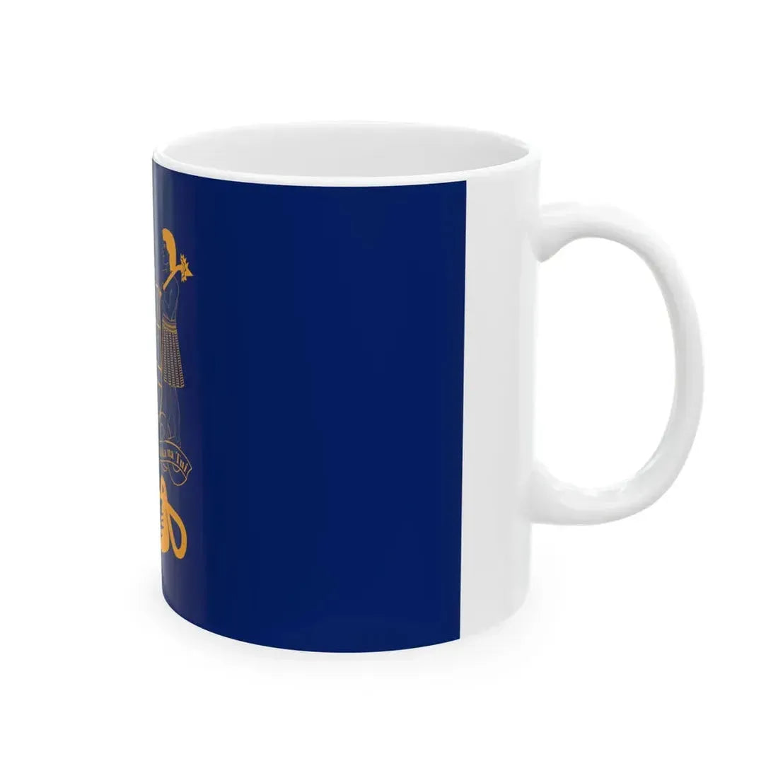 Flag of the President of Fiji (Fiji) White Coffee Mug - Go Mug Yourself