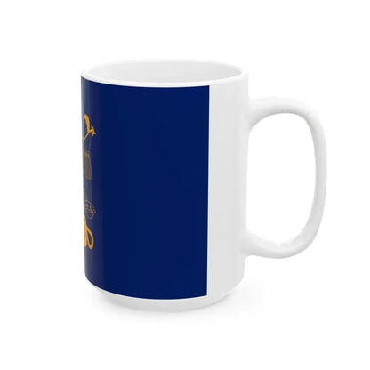 Flag of the President of Fiji (Fiji) White Coffee Mug - Go Mug Yourself