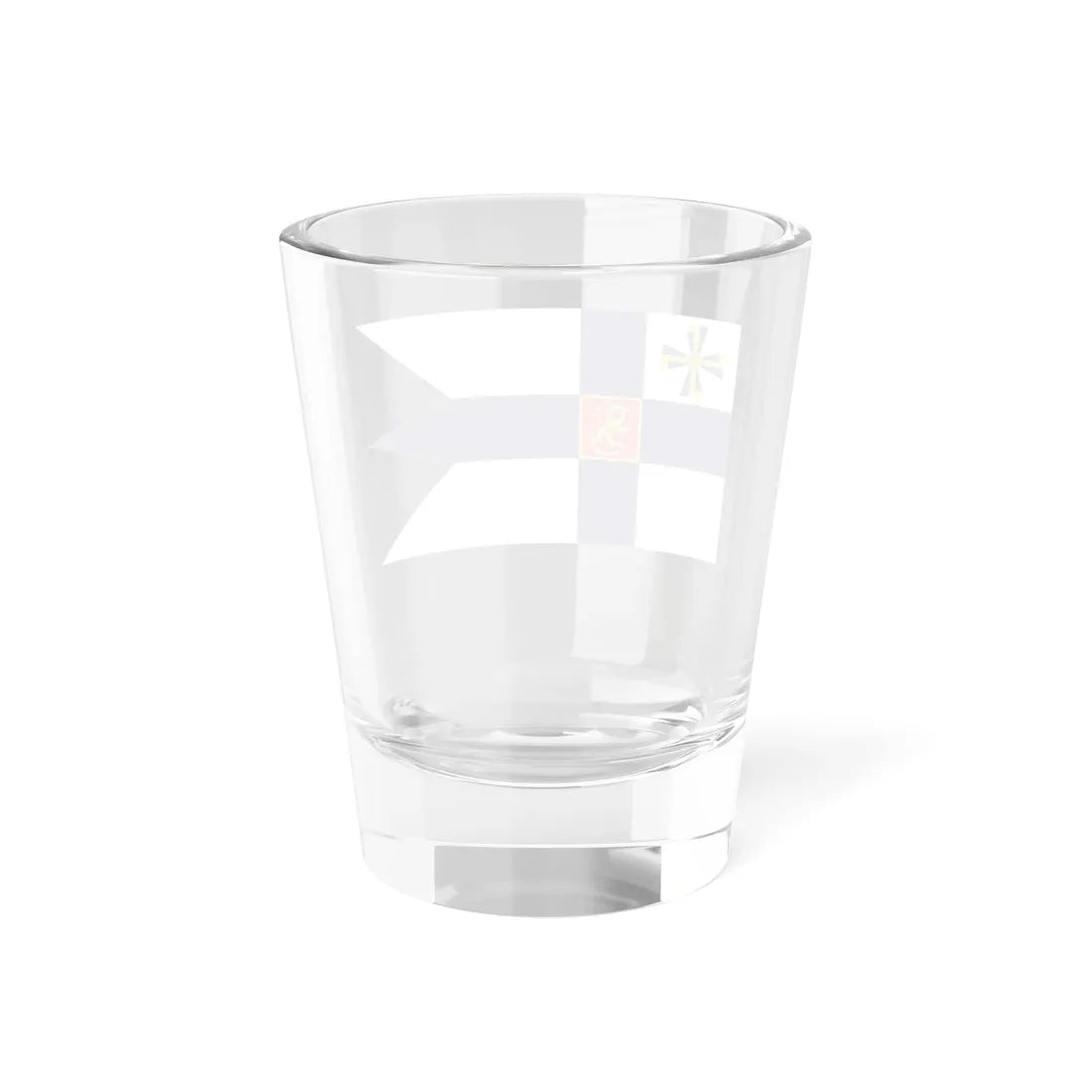 Flag of the President of Finland 1920-1944 and 19461978 (Finland) Shot Glass 1.5oz - Go Mug Yourself