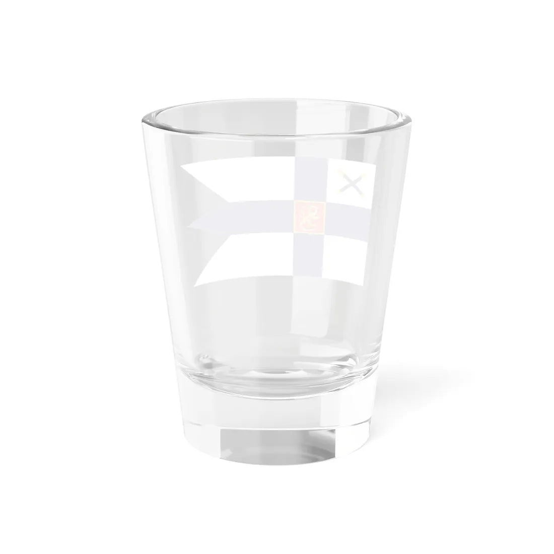 Flag of the President of Finland 1944-1946 (Finland) Shot Glass 1.5oz - Go Mug Yourself