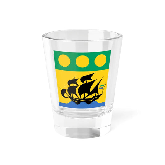 Flag of the President of Gabon 1960-1990 (Gabon) Shot Glass 1.5oz 1.5oz - Go Mug Yourself