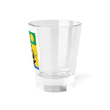 Flag of the President of Gabon 1960-1990 (Gabon) Shot Glass 1.5oz - Go Mug Yourself
