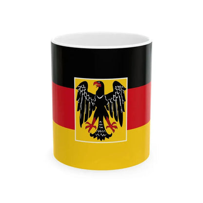 Flag of the President of Germany 1919-1921 (Germany) White Coffee Mug 11oz - Go Mug Yourself