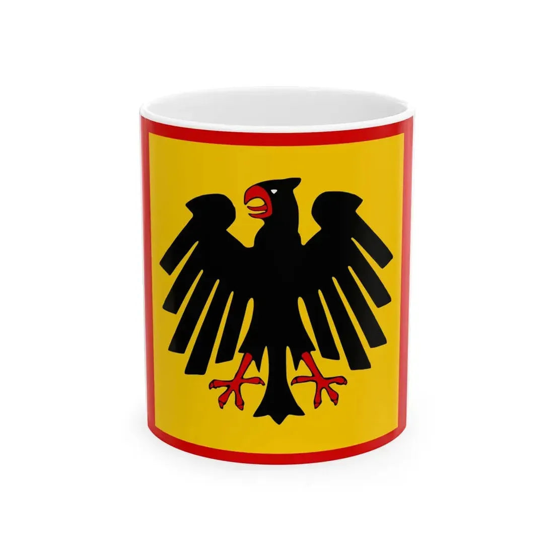 Flag of the President of Germany 1926-1933 (Germany) White Coffee Mug 11oz - Go Mug Yourself
