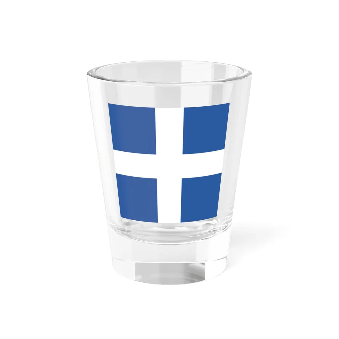 Flag of the President of Greece 1924-1935 (Greece) Shot Glass 1.5oz 1.5oz - Go Mug Yourself