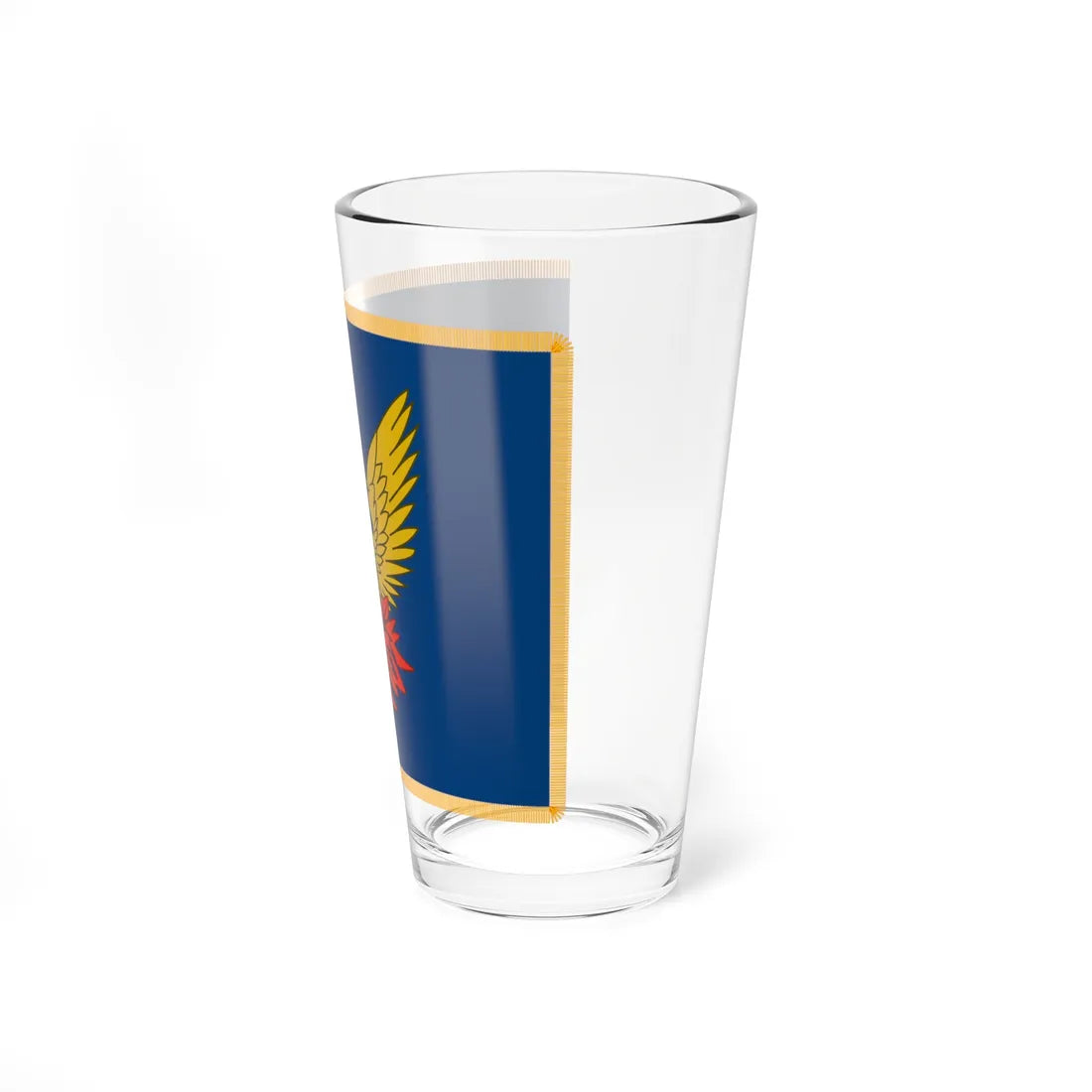Flag of the President of Greece 1973-1974 (Greece) Pint Glass 16oz - Go Mug Yourself