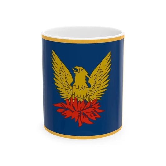 Flag of the President of Greece 1973-1974 (Greece) White Coffee Mug 11oz - Go Mug Yourself