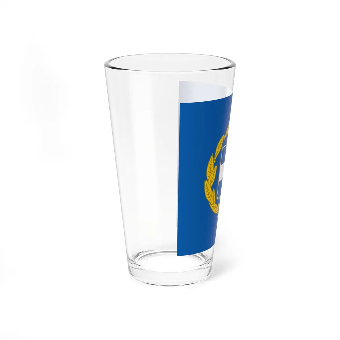 Flag of the President of Greece (Greece) Pint Glass 16oz - Go Mug Yourself