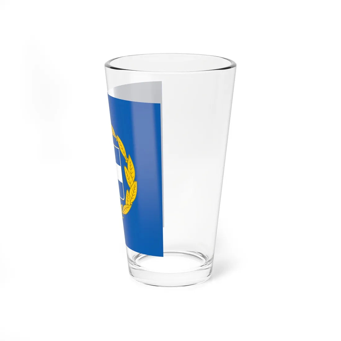Flag of the President of Greece (Greece) Pint Glass 16oz - Go Mug Yourself