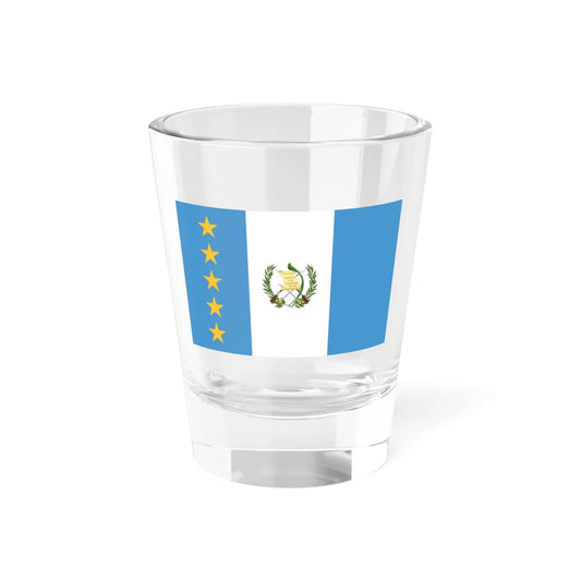 Flag of the President of Guatemala (Guatemala) Shot Glass 1.5oz 1.5oz - Go Mug Yourself